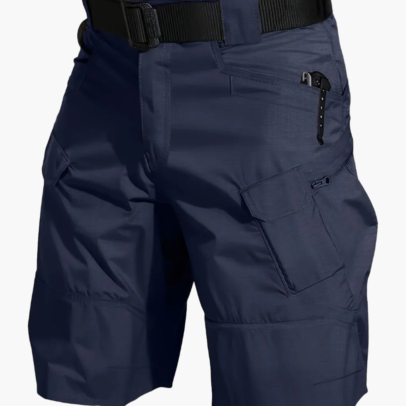 Short cargo tactique pour homme, style outdoor polyvalent, idéal randonnée et activités extérieures