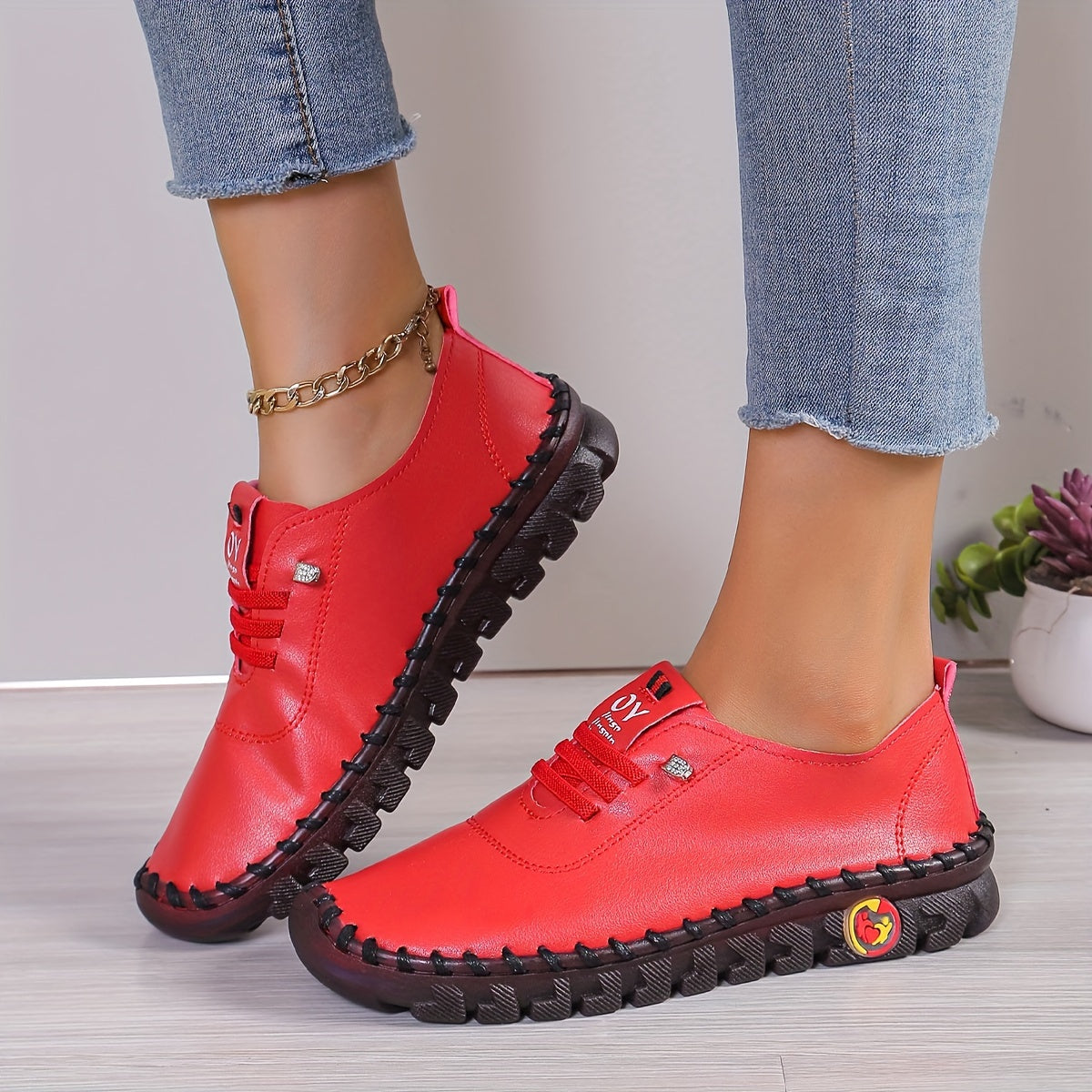 Greta - Chaussures en Confortables à Bout Rond