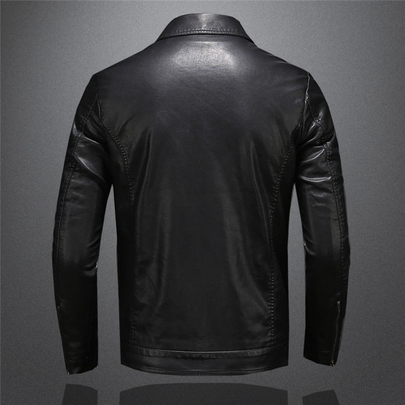 Veste Homme Style Motard Élégant pour Toutes Occasions