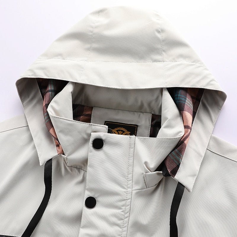 Veste d’Hiver Homme Style Urbain et Fonctionnel – Coupe-Vent et Imperméable, Idéale pour la Ville et l’Extérieur