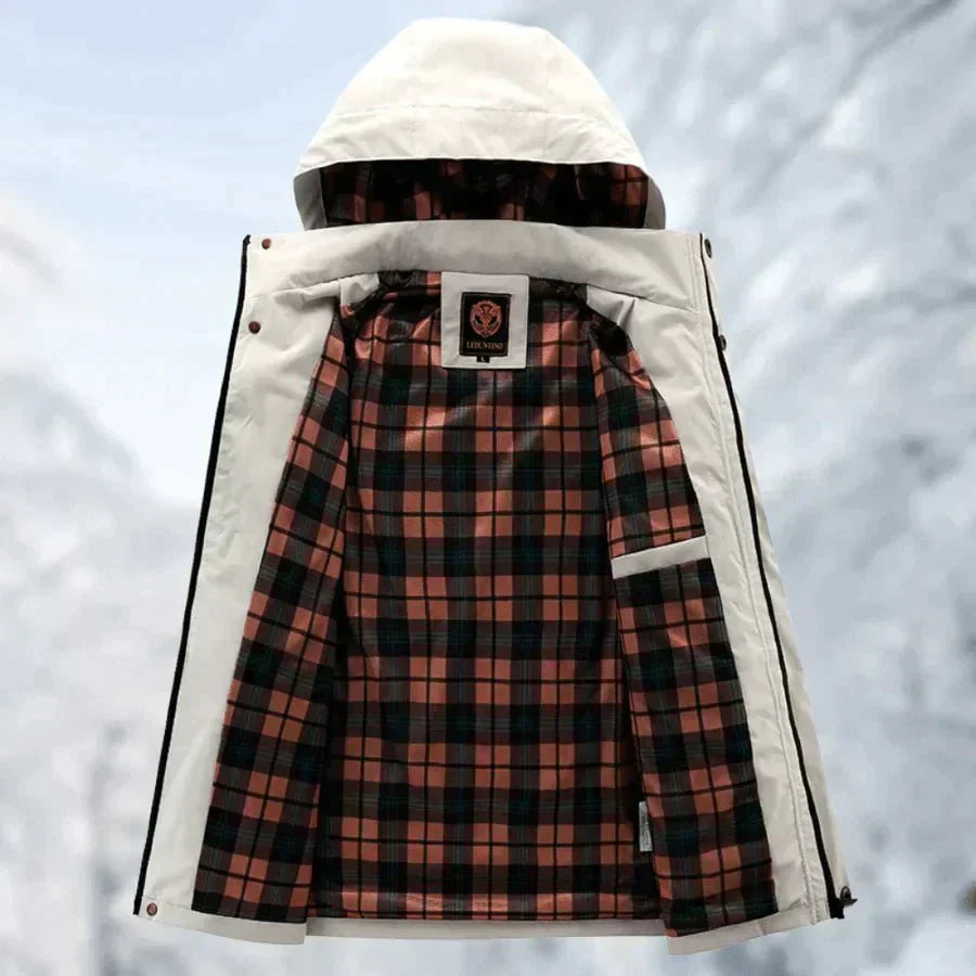 Veste d’Hiver Homme Style Urbain et Fonctionnel – Coupe-Vent et Imperméable, Idéale pour la Ville et l’Extérieur