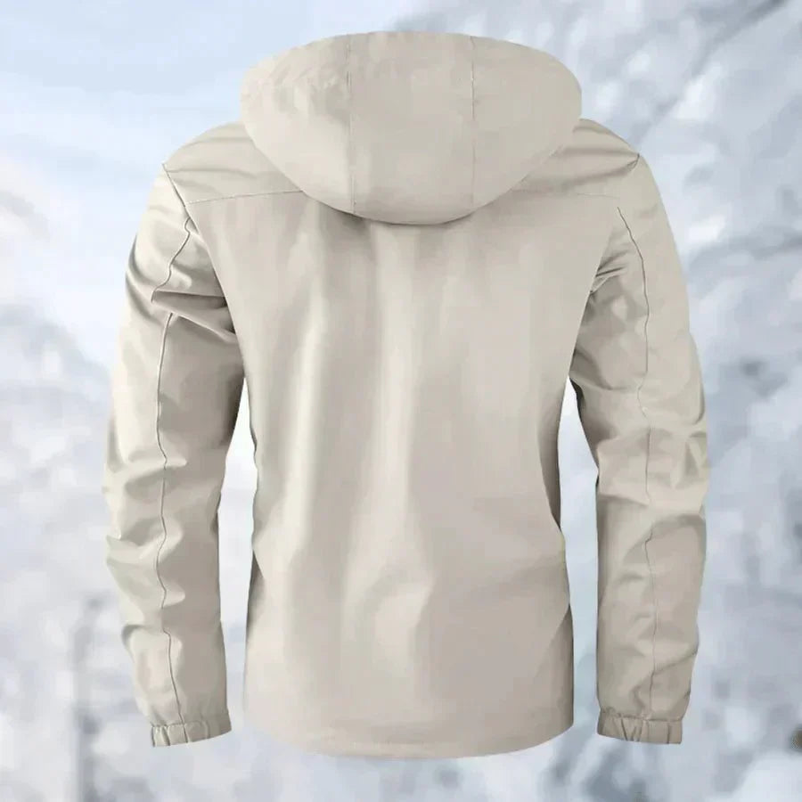 Veste d’Hiver Homme Style Urbain et Fonctionnel – Coupe-Vent et Imperméable, Idéale pour la Ville et l’Extérieur