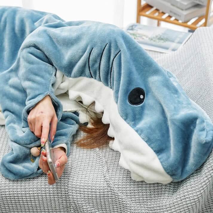 SharkySnugs - Couverture Requin Confortable