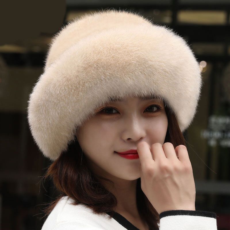 Kim – Bonnet d'Hiver en Fausse Fourrure