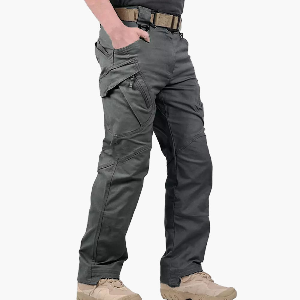 Pantalon cargo tactique homme style utilitaire pour aventure et plein air