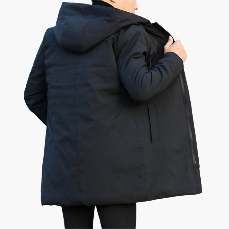 Veste d'hiver homme élégante et imperméable pour un style urbain moderne