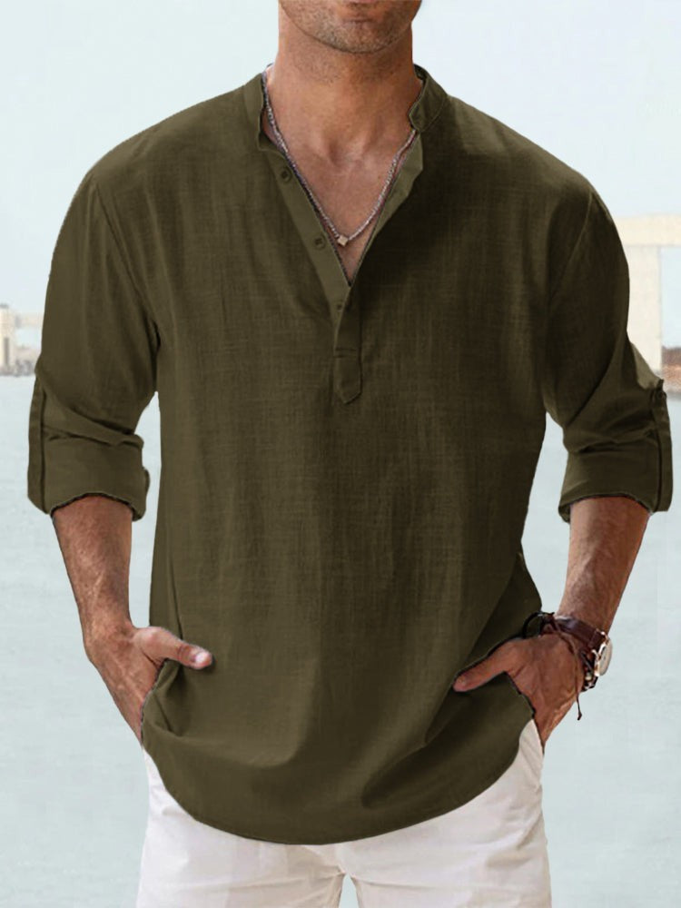 James – Chemise de Sport Décontractée Ample