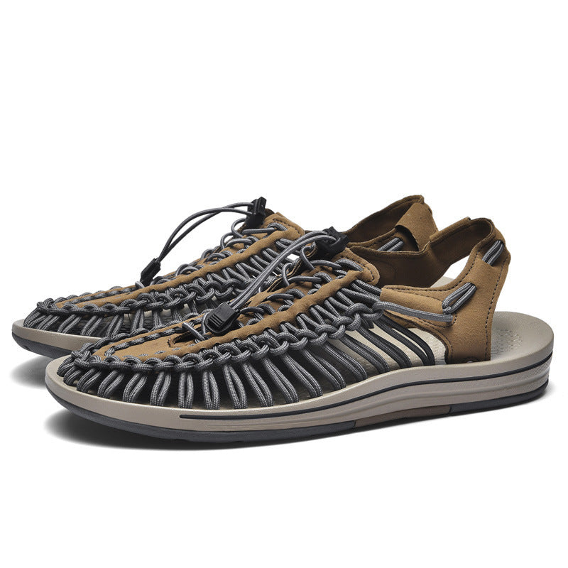 Philip – Sandales de Plage Multicolores Grandes Tailles