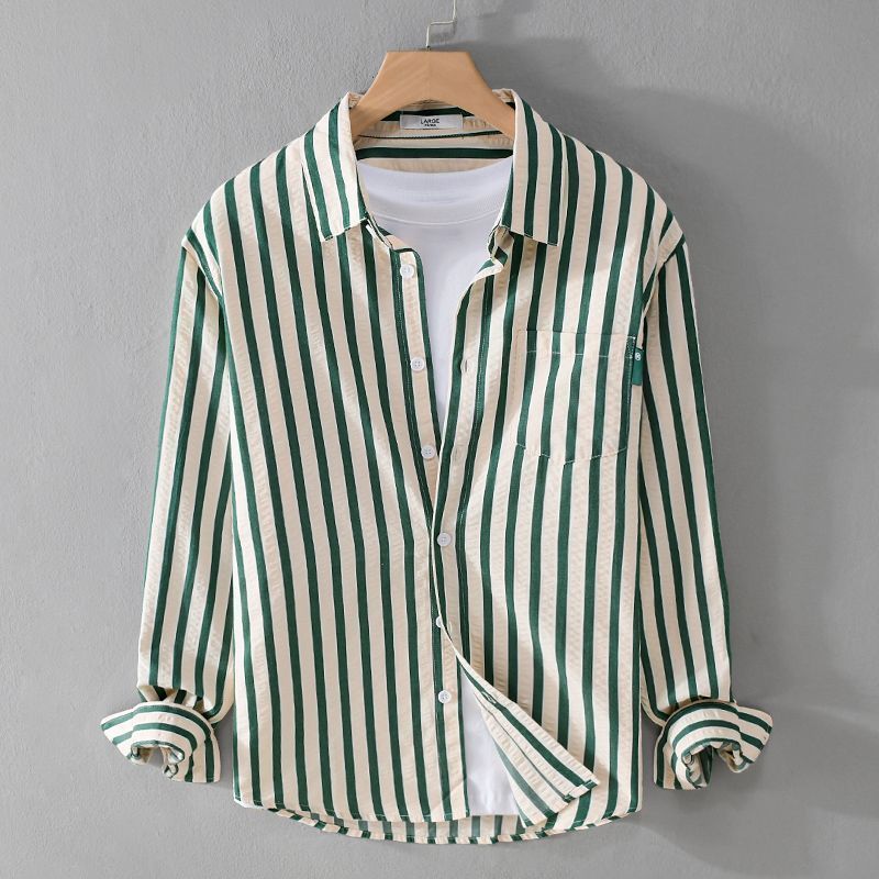 Jacob – Chemise Homme à Manches Longues Colorées