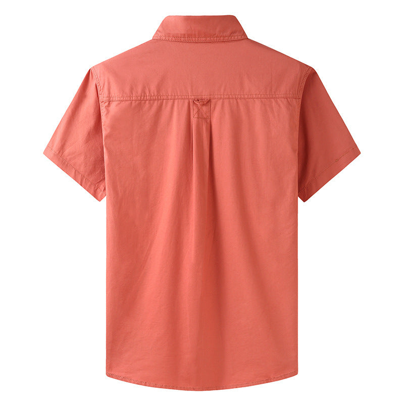 Tommy – Chemise en coton à manches courtes décontractée