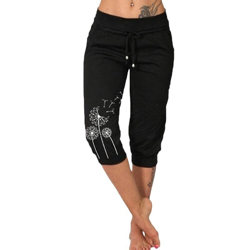 Sophie – Pantalons Amples à Taille Haute avec Cordon de Serrage