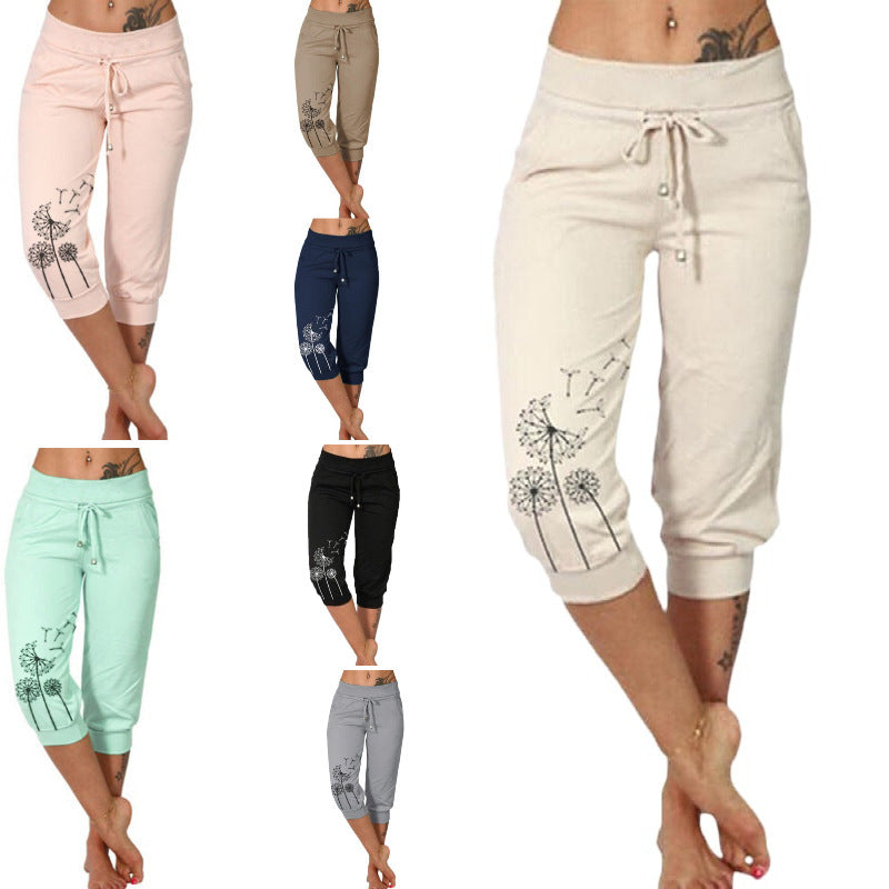 Sophie – Pantalons Amples à Taille Haute avec Cordon de Serrage