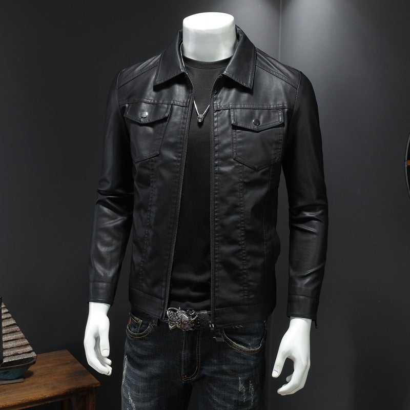 Calvin – Veste Biker Slim Unisexe