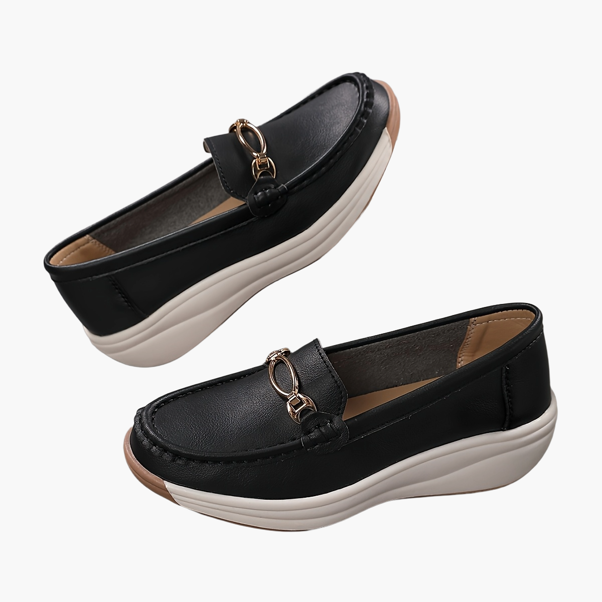 Elegante sleehak mocassins voor dames in casual chique stijl