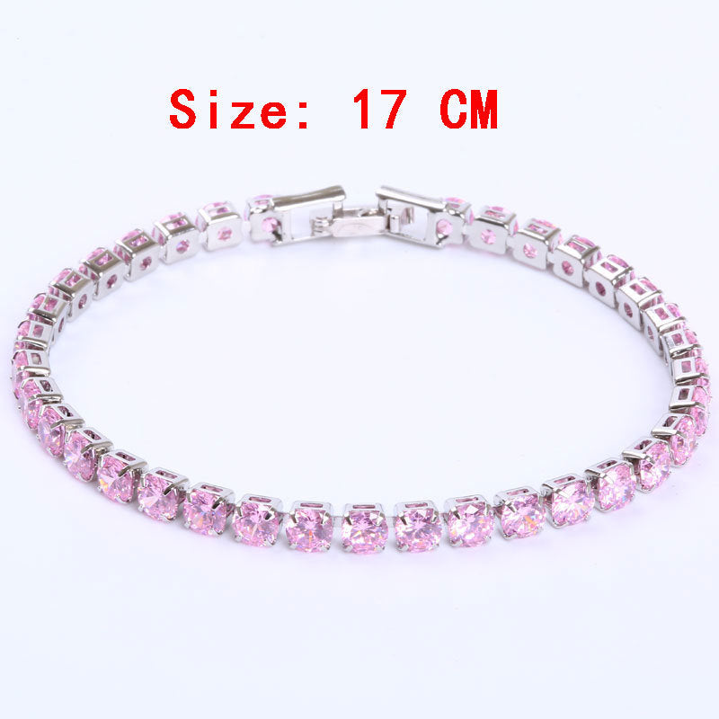Tracy – Bracelet en Zircon avec Design Géométrique