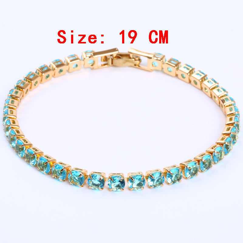 Tracy – Bracelet en Zircon avec Design Géométrique