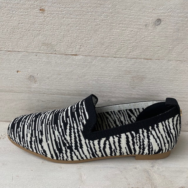 Leanne – Mocassins à Motif Zèbre pour Femmes