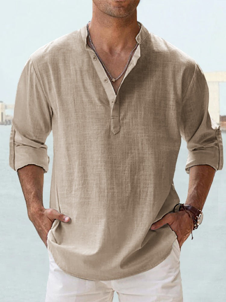 James – Chemise de Sport Décontractée Ample