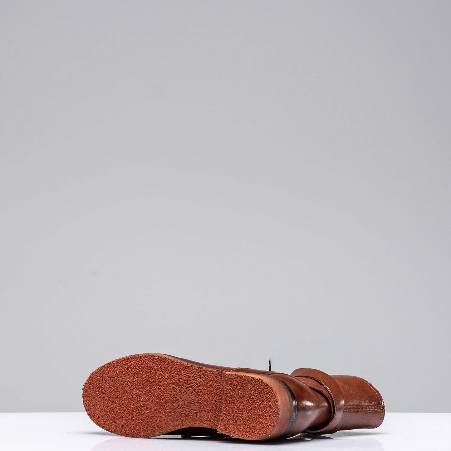 Barbara – Bottes Émaillées pour Femmes en Cognac