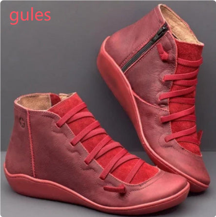 Clara – Bottines plates décontractées pour femmes