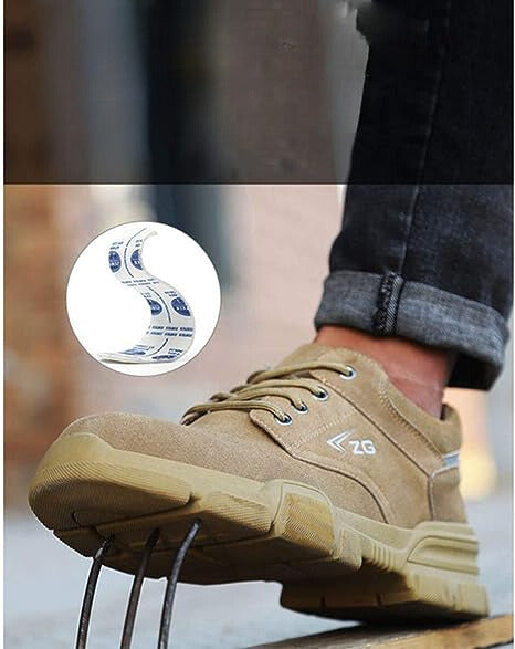 Chaussures de sécurité homme style basket confort orthopédique pour travail professionnel