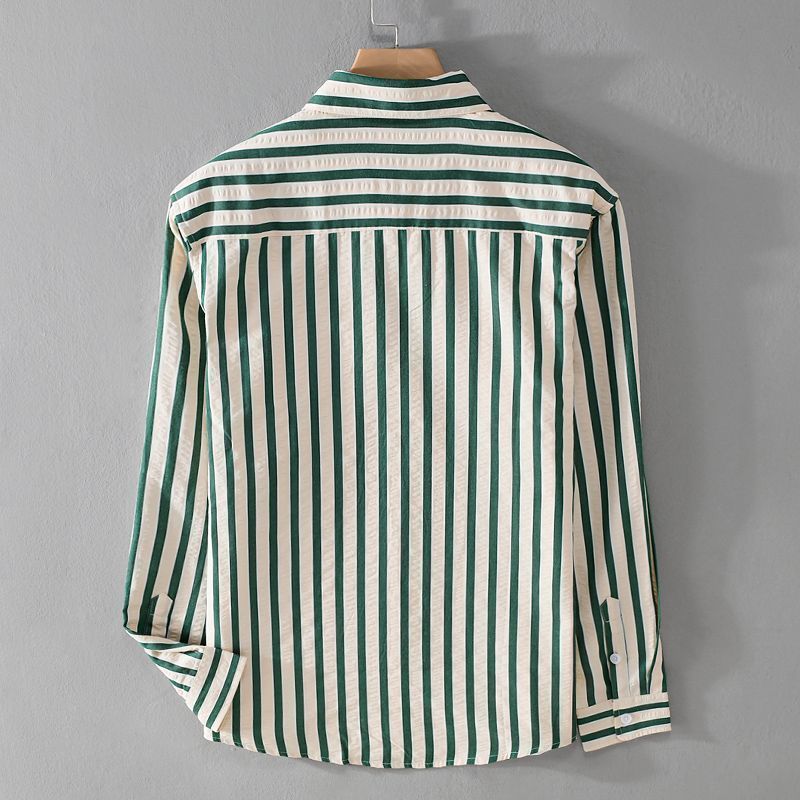 Jacob – Chemise Homme à Manches Longues Colorées