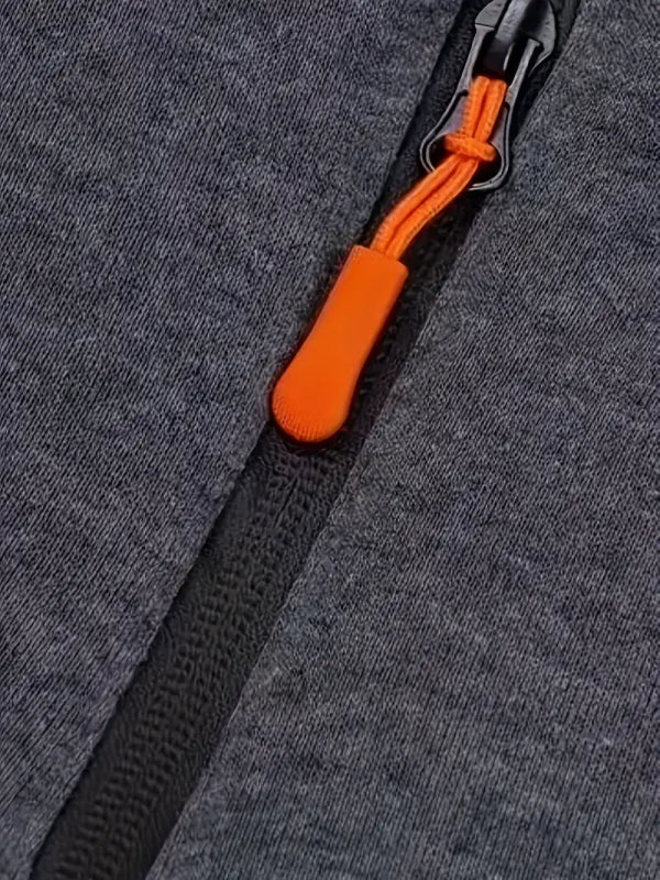 Sweat à Capuche Homme Style Artemis Urbain avec Poches Fonctionnelles et Fermetures Éclair