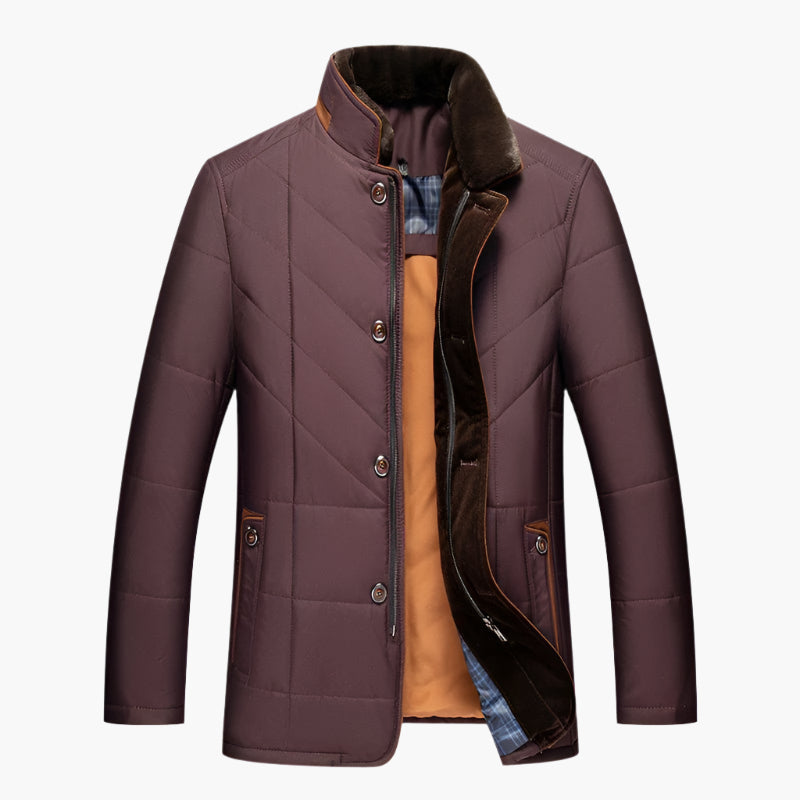 Veste matelassée élégante pour homme – Style urbain chic et fonctionnalité