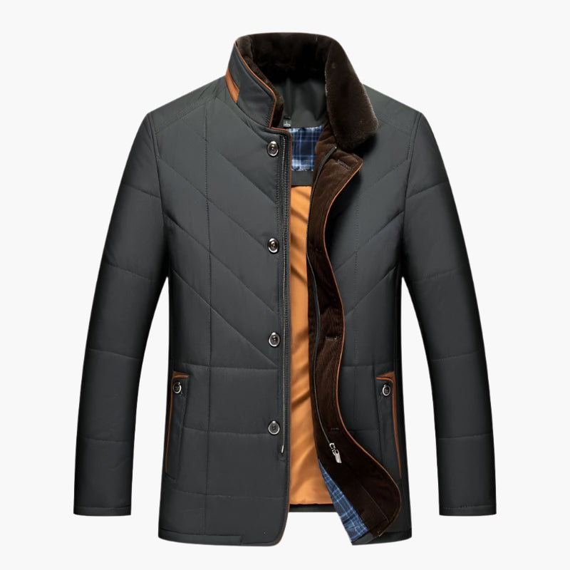 Veste matelassée élégante pour homme – Style urbain chic et fonctionnalité