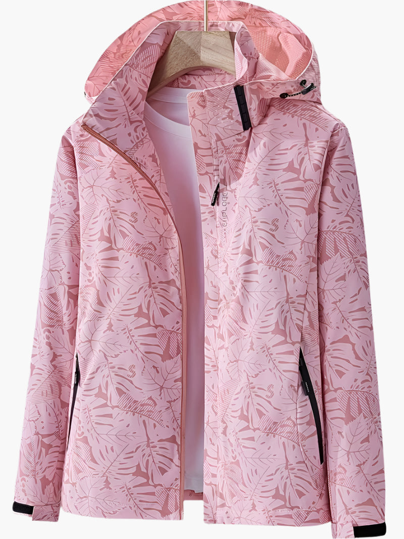 Veste coupe-vent imperméable style urbain pour femme – idéale pour activités extérieures et usage quotidien