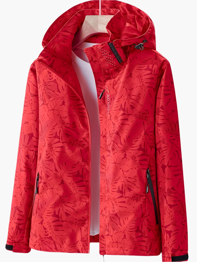 Veste coupe-vent imperméable style urbain pour femme – idéale pour activités extérieures et usage quotidien