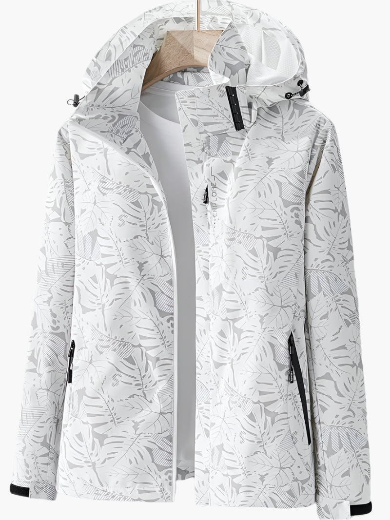 Veste coupe-vent imperméable style urbain pour femme – idéale pour activités extérieures et usage quotidien
