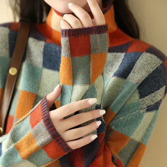 Vangogh Pull en Cachemire de Luxe Chaud
