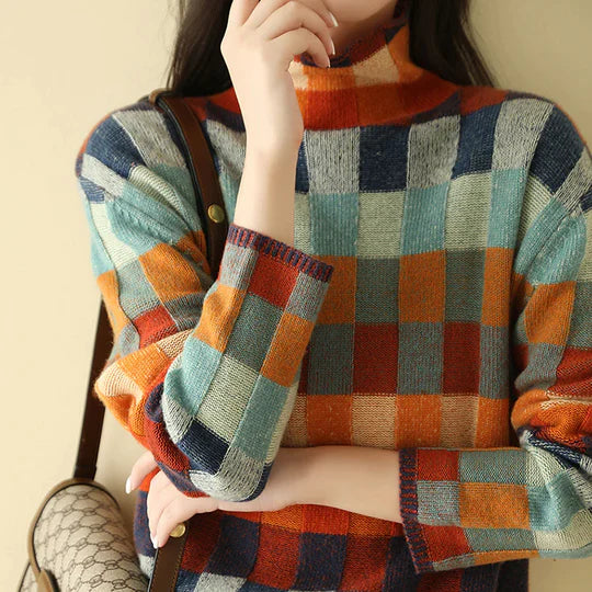 Vangogh Pull en Cachemire de Luxe Chaud