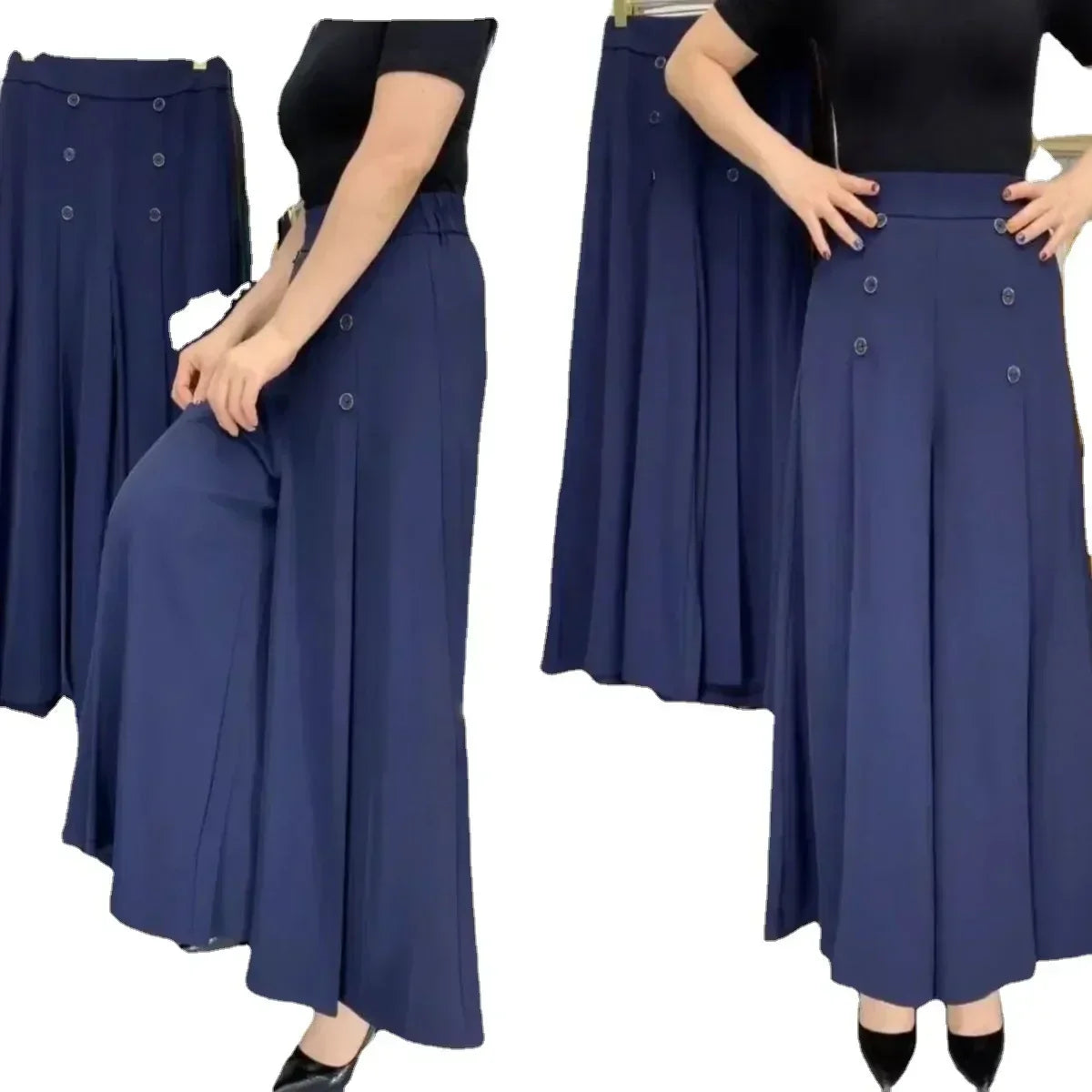 Heidi™ - Pantalons à Jambes Évasées