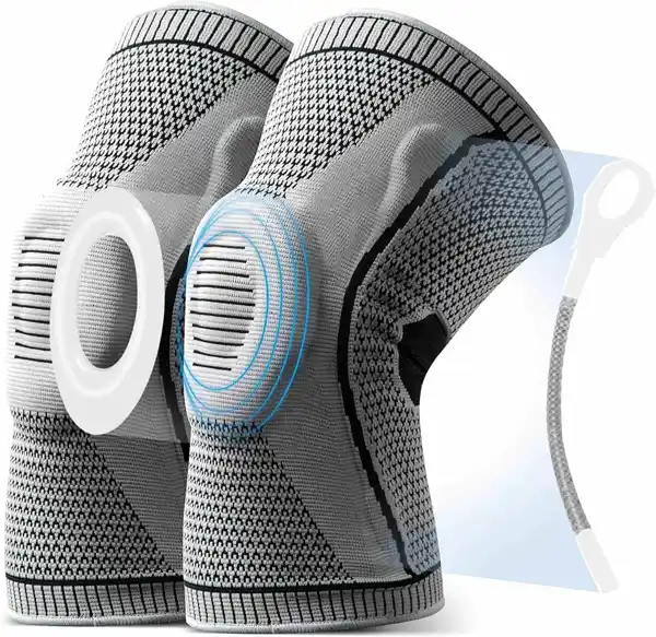 Bernard – Manchon de Compression Avancé pour Genou Unisexe – Léger, Support Élastique