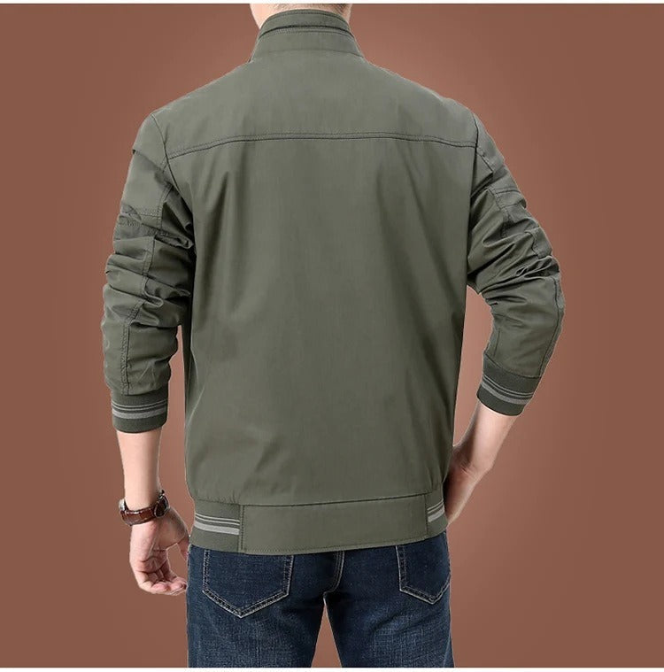Veste bomber homme style urbain printemps-été polyvalente