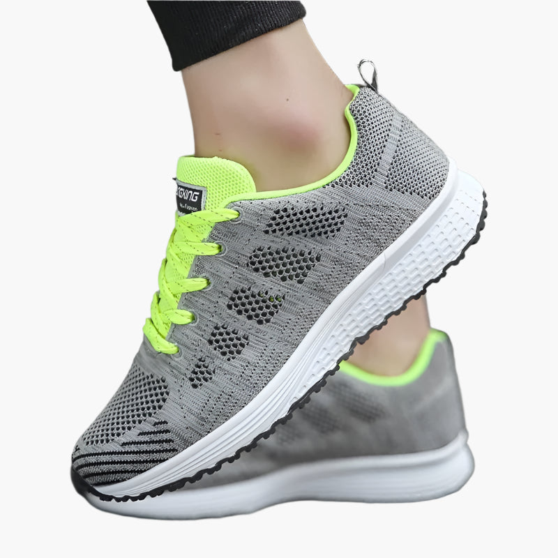 Baskets décontractées respirantes pour femme – Style moderne pour sport et loisirs