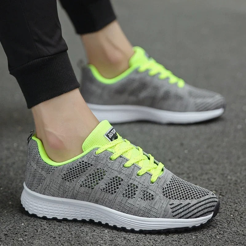 Baskets décontractées respirantes pour femme – Style moderne pour sport et loisirs