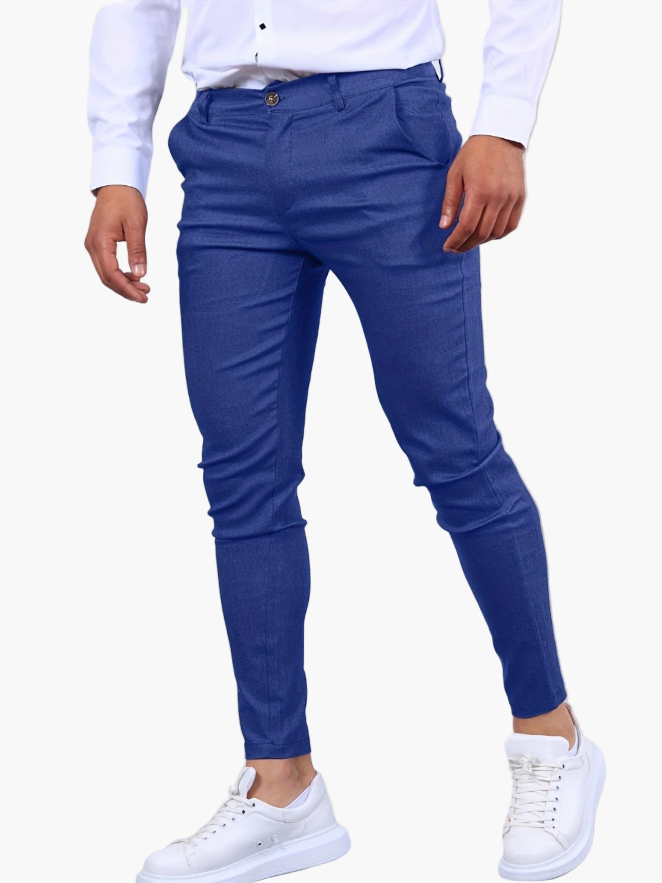 Pantalon chino skinny pour homme style urbain idéal quotidien et sortie