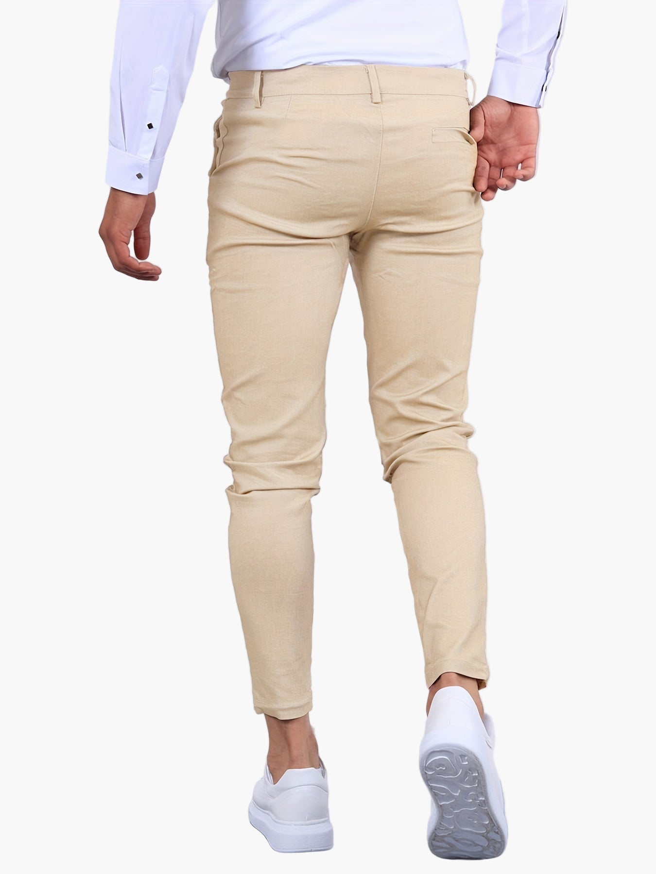 Pantalon chino skinny pour homme style urbain idéal quotidien et sortie