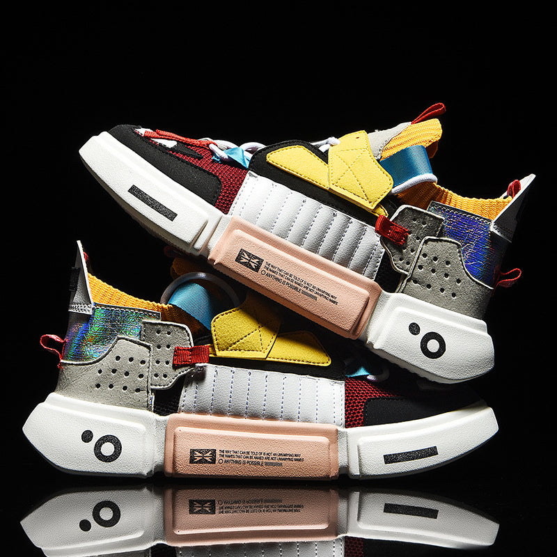 Sneakers urbaines pour hommes style streetwear tendance et confort quotidien