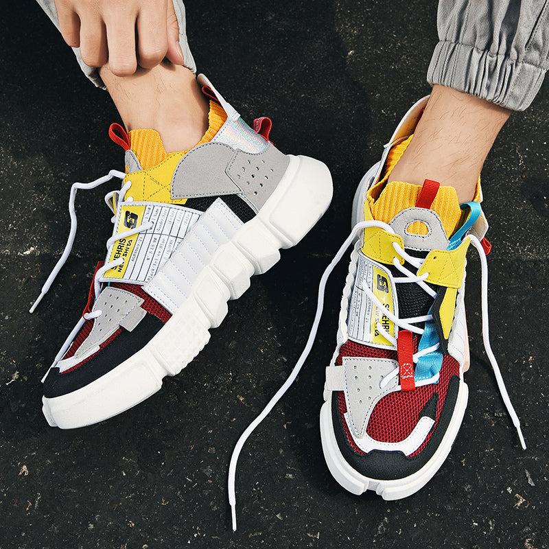 Sneakers urbaines pour hommes style streetwear tendance et confort quotidien