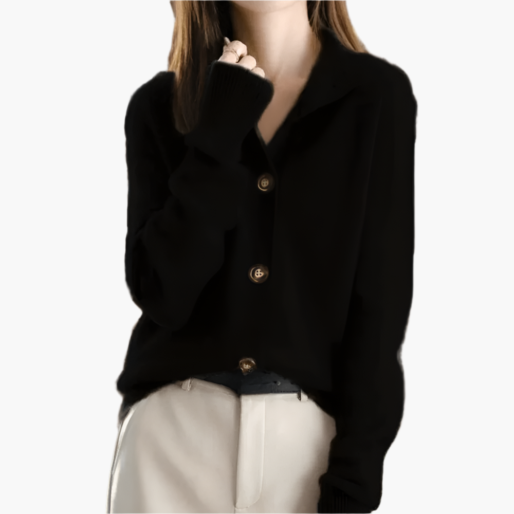 Cardigan Femme Élégant Style Décontracté pour Bureau ou Quotidien