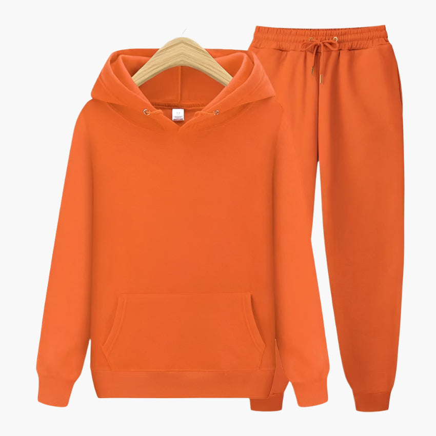 Ensemble de survêtement à capuche pour homme - Style décontracté et confortable, idéal pour le sport et la détente