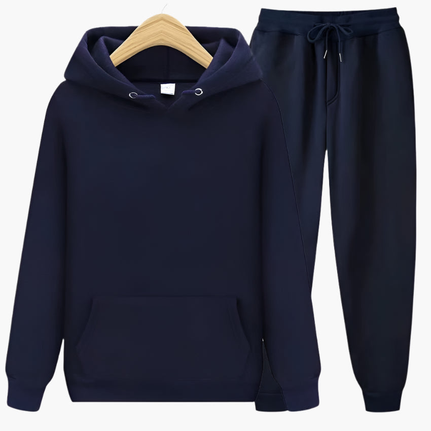 Ensemble de survêtement à capuche pour homme - Style décontracté et confortable, idéal pour le sport et la détente