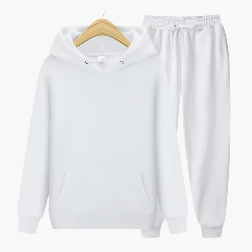 Ensemble de survêtement à capuche pour homme - Style décontracté et confortable, idéal pour le sport et la détente