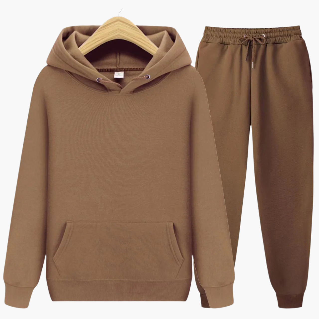 Ensemble de survêtement à capuche pour homme - Style décontracté et confortable, idéal pour le sport et la détente