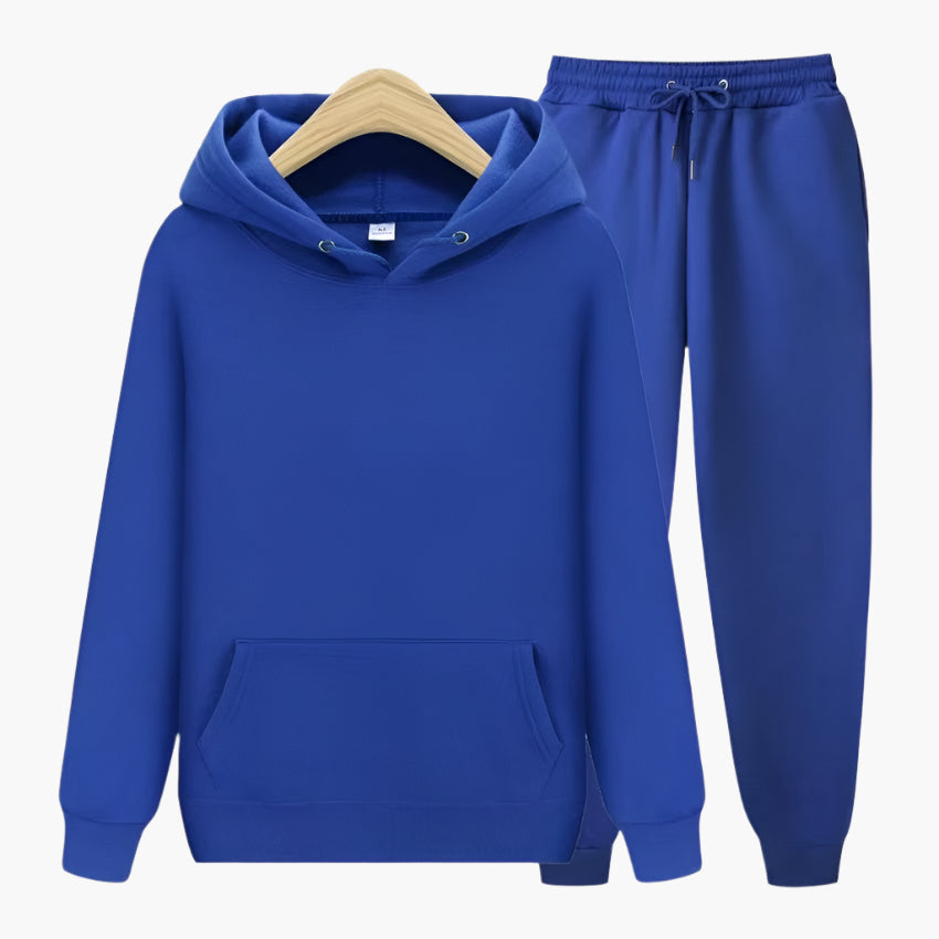 Ensemble de survêtement à capuche pour homme - Style décontracté et confortable, idéal pour le sport et la détente