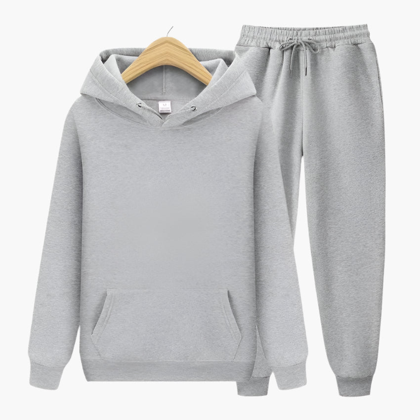 Ensemble de survêtement à capuche pour homme - Style décontracté et confortable, idéal pour le sport et la détente